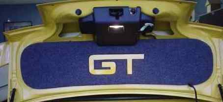 Click on Picture to Enlarge.    2005 and Up MDM Sunk Plexi GT, Painted to match car color.