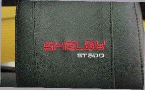 MDM Head Rest wrap accessory for the 2007-2009 Ford Shelby Mustang