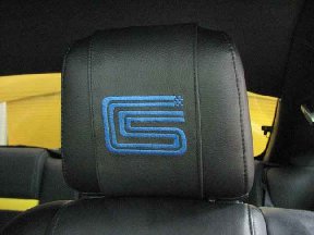 MDM Head Rest Wrap for the 2007-2009 Ford Shelby Mustang