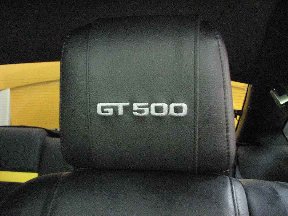 MDM Head Rest wrap accessory for the 2007-09 Ford Shelby Mustang