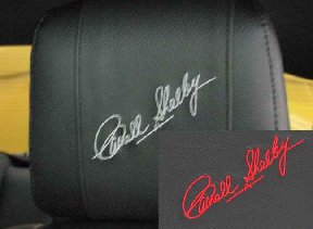 MDM Head Rest wrap accessory for 2007-09 Ford Shelby Mustang